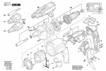 Bosch 3 601 D45 1H1 GSR 6-45 TE Drill Screwdriver Spare Parts